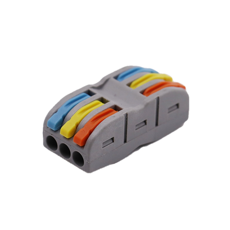 Conector de cable rápido electrónico 3 en 3 de colores 32A