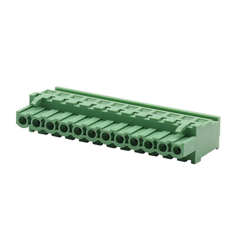 Bloque de terminales hembra verde de 5,08 mm para PCB