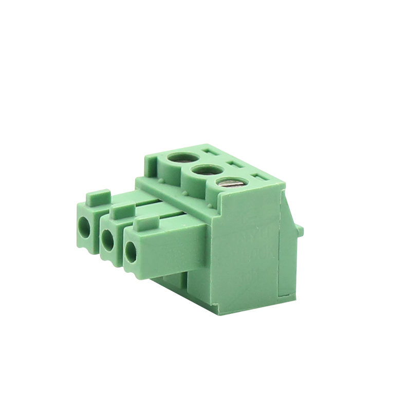 Atornille el bloque de terminales del PWB del verde 3.81MM